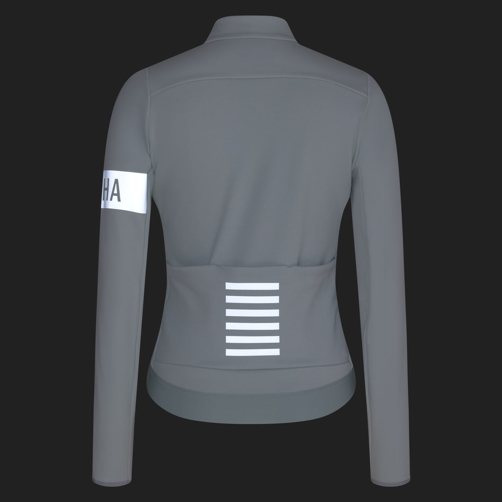 Women's Pro Team Thermal Jacket - Grey/Grey