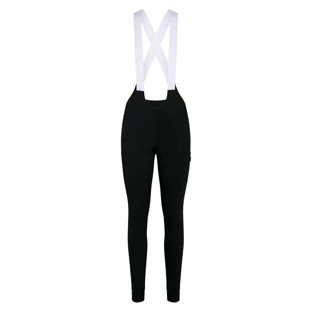 Women's Brevet Cargo Winter Tights - Black/Black