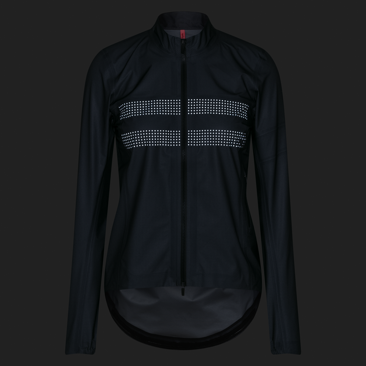 Women's Brevet Gore-Tex Rain Jacket - Black/Silver Reflective