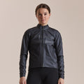 Women's Brevet Gore-Tex Rain Jacket - Black/Silver Reflective