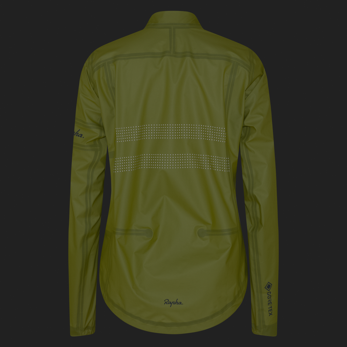Women's Brevet Gore-Tex Rain Jacket - Chartreuse/Black
