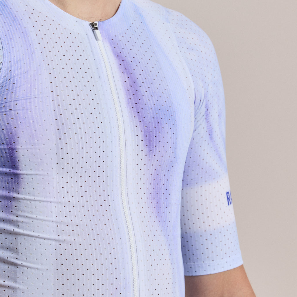 Men's Pro Team Ghost Air Jersey - Ice Dye - Purple/Carbon