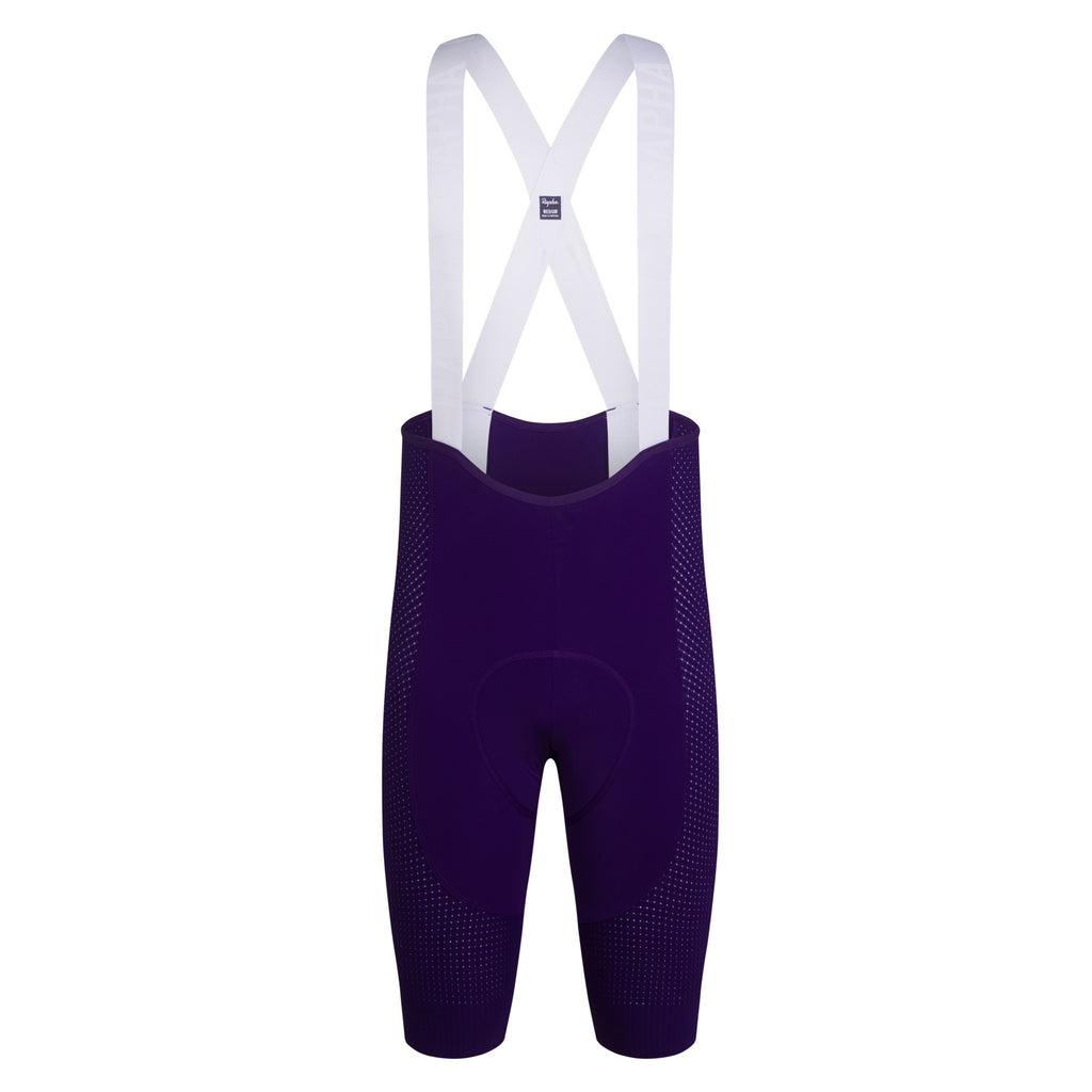 Men's Pro Team Ghost Bib Shorts - Long - Ice Dye - Purple/Carbon