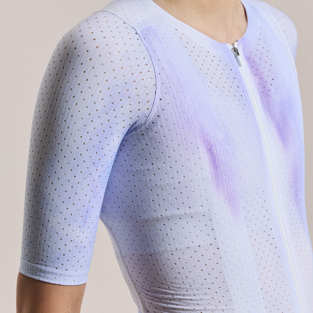 Women's Pro Team Ghost Air Jersey - Ice Dye - Purple/Carbon