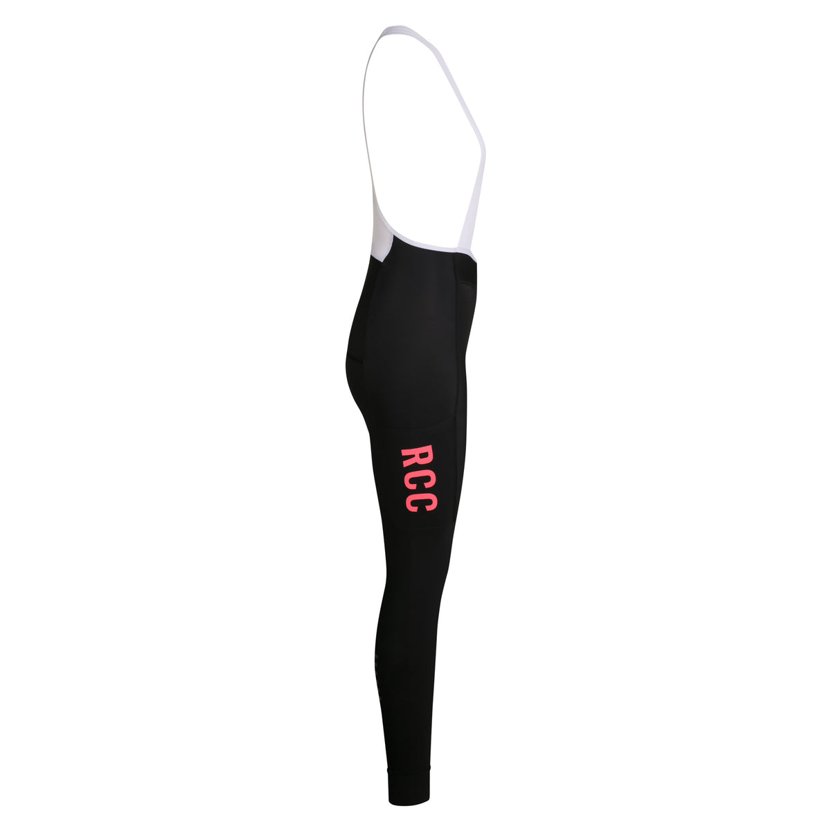 Women's RCC Pro Team Lightweight Cargo Tights - Black/Hi-Vis Pink