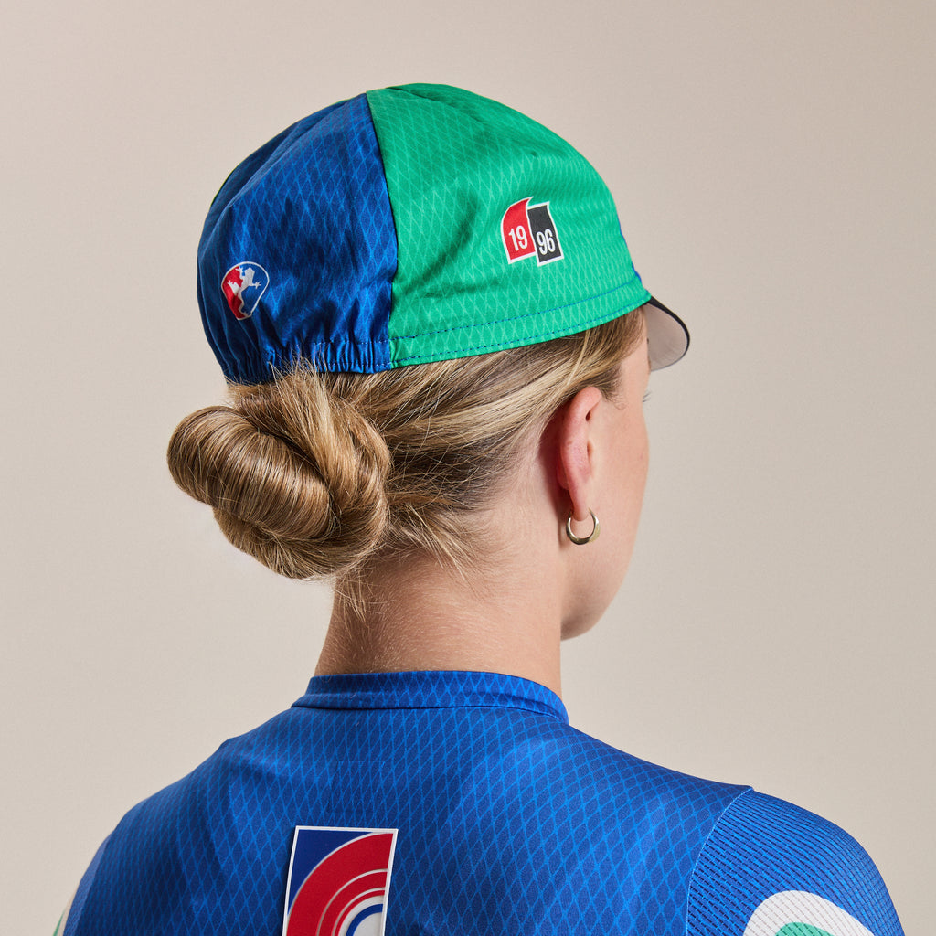 Rapha Cap - Novantasei - Blue/Fresh Green