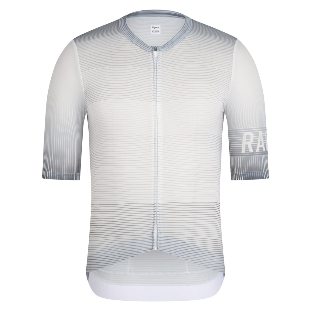 Men's Pro Team Rouleur Jersey - Lightspeed - White