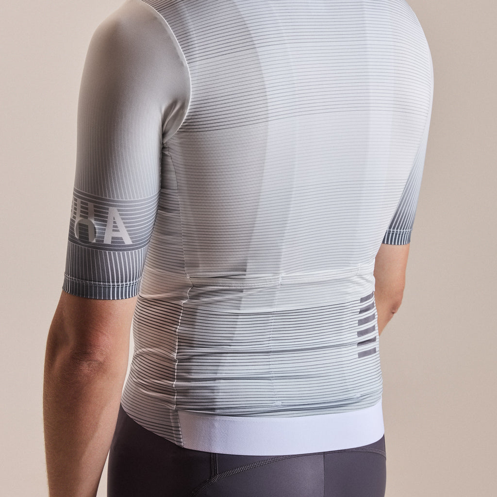 Men's Pro Team Rouleur Jersey - Lightspeed - White