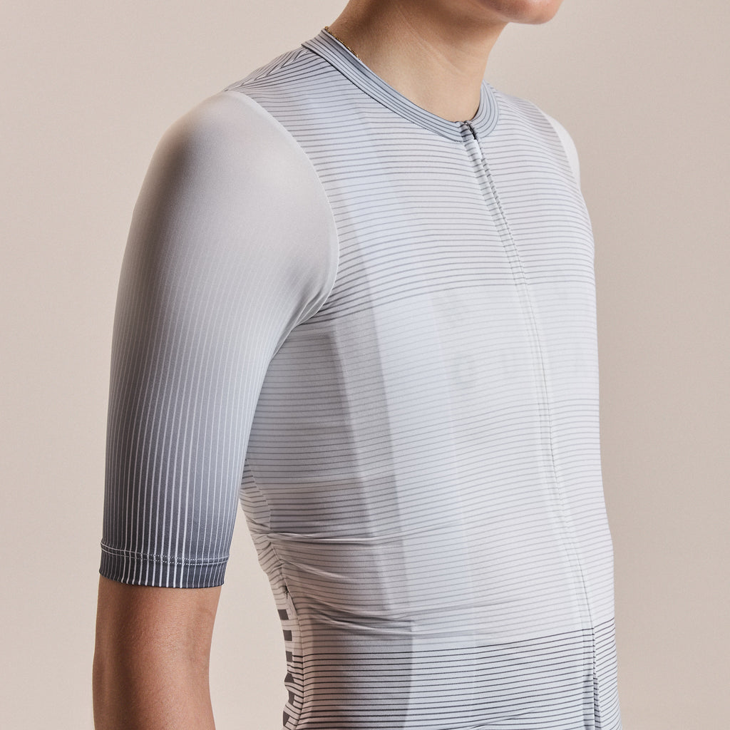 Women's Pro Team Rouleur Jersey - Lightspeed - White