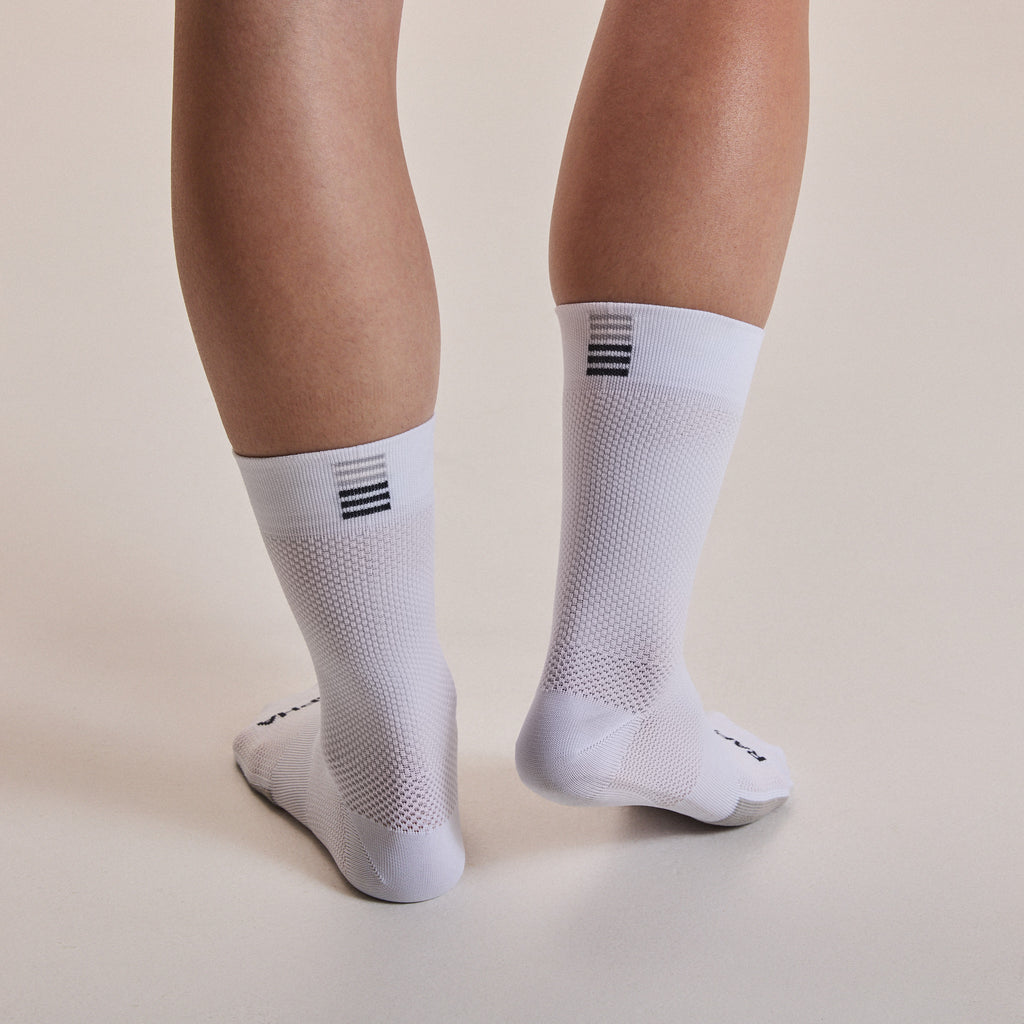 Pro Team Air Sock - Lightspeed - White/White