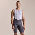 Men's Pro Team Bib Shorts III - Lightspeed - Iron Grey/White