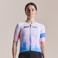 Women's Pro Team Aero Jersey - RCC Switch Out - Sweet Pink/Shelter Blue