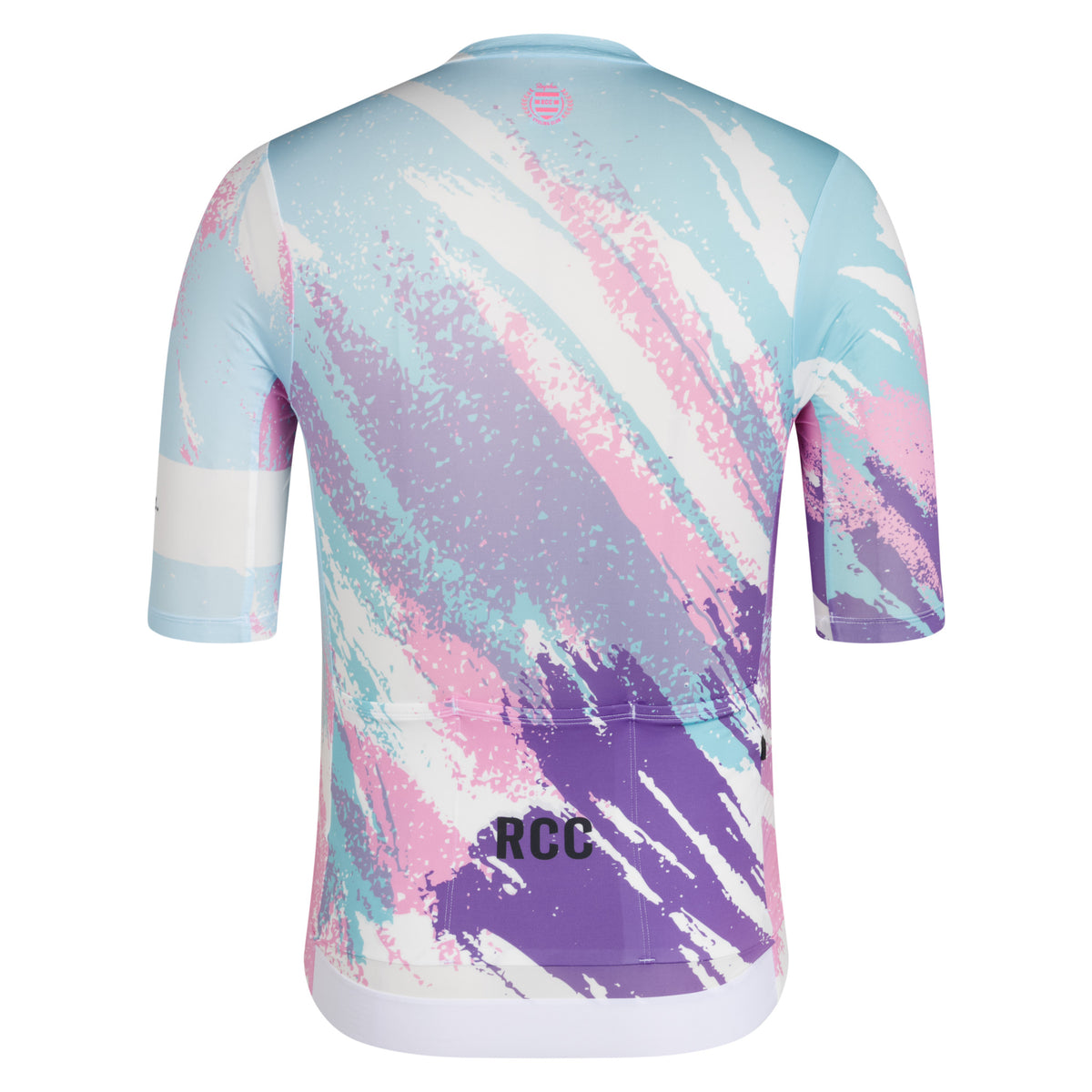 Men's Pro Team Rouleur Jersey - RCC Switch Out - Smooth Pink/Clear Blue