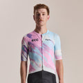 Men's Pro Team Rouleur Jersey - RCC Switch Out - Smooth Pink/Clear Blue
