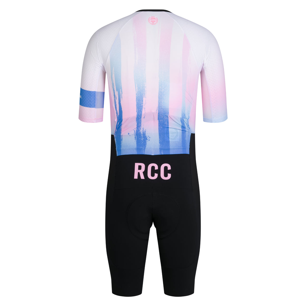 Men's Pro Team Summer Roadsuit - RCC Switch Out - Black/Smooth Pink