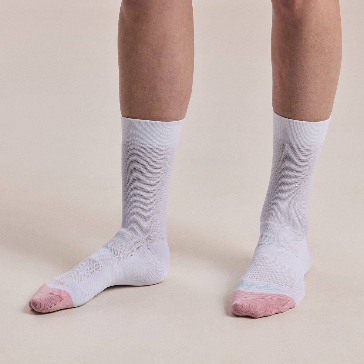 Pro Team Socks - Regular - RCC Switch Out - White/Smooth Pink