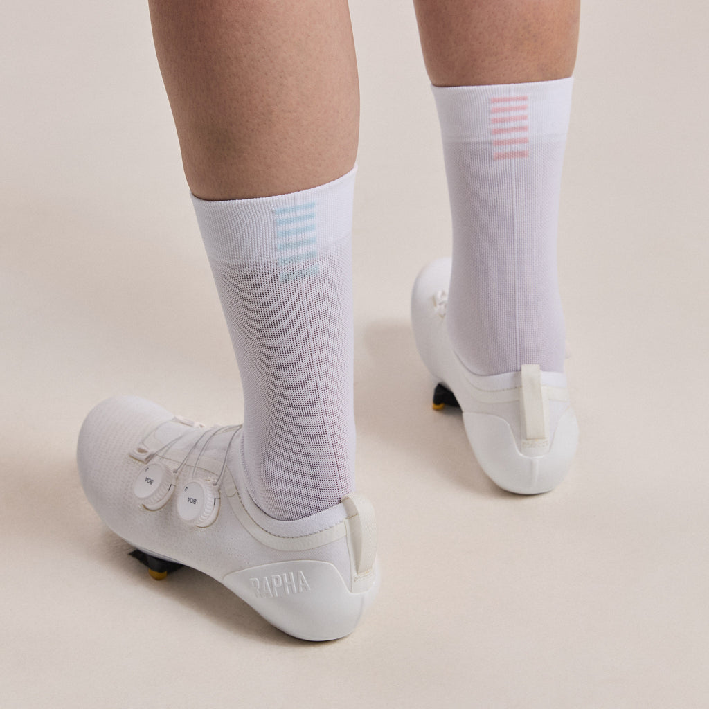 Pro Team Socks - Regular - RCC Switch Out - White/Smooth Pink