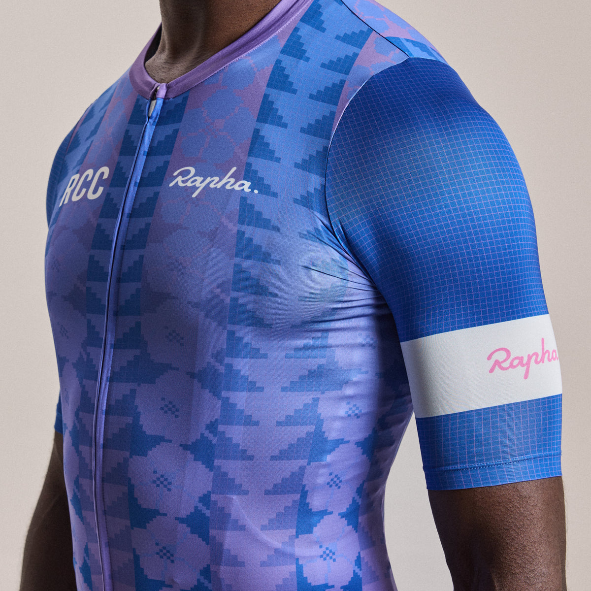 RCC + Yinka Ilori Men's Pro Team Rouleur Jersey - Multicolour