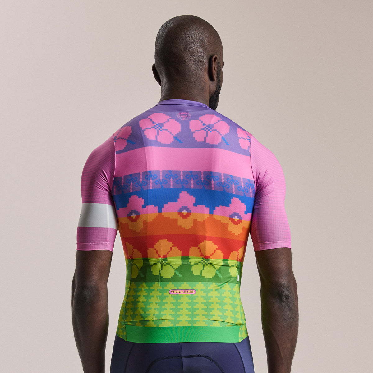 RCC + Yinka Ilori Men's Pro Team Rouleur Jersey - Multicolour
