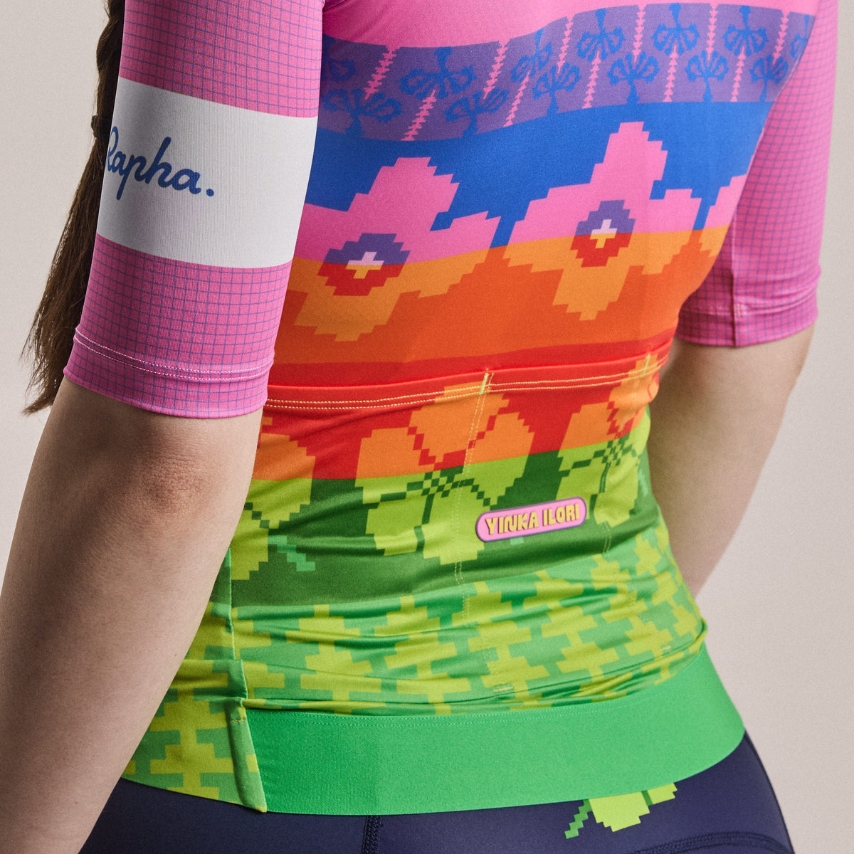 RCC + Yinka Ilori Women's Pro Team Rouleur Jersey - Multicolour