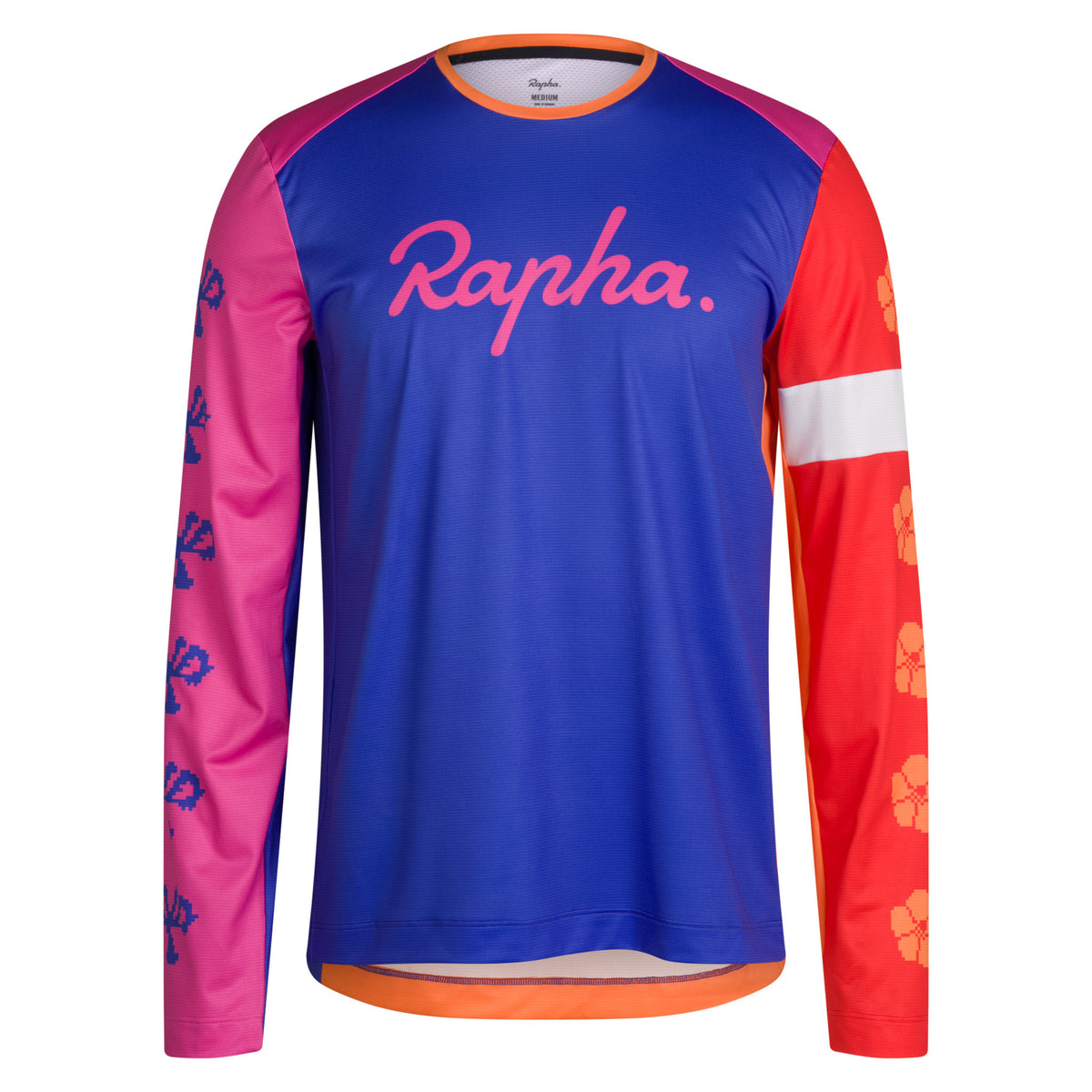RCC + Yinka Ilori Men's Long Sleeve Tech Tee - Multicolour