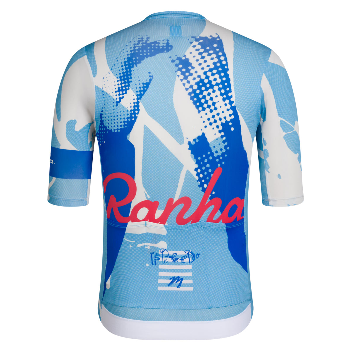Rapha + David Carson Men's Pro Team Rouleur Jersey - Cornflower/Cobalt