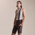 Rapha + David Carson Men's Pro Team Cargo Bib Shorts - Chocolate/Cobalt