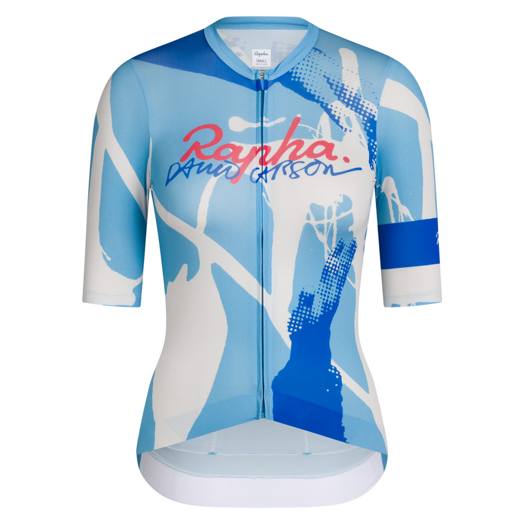 Rapha + David Carson Women's PT Rouleur Jersey - Cornflower/Cobalt