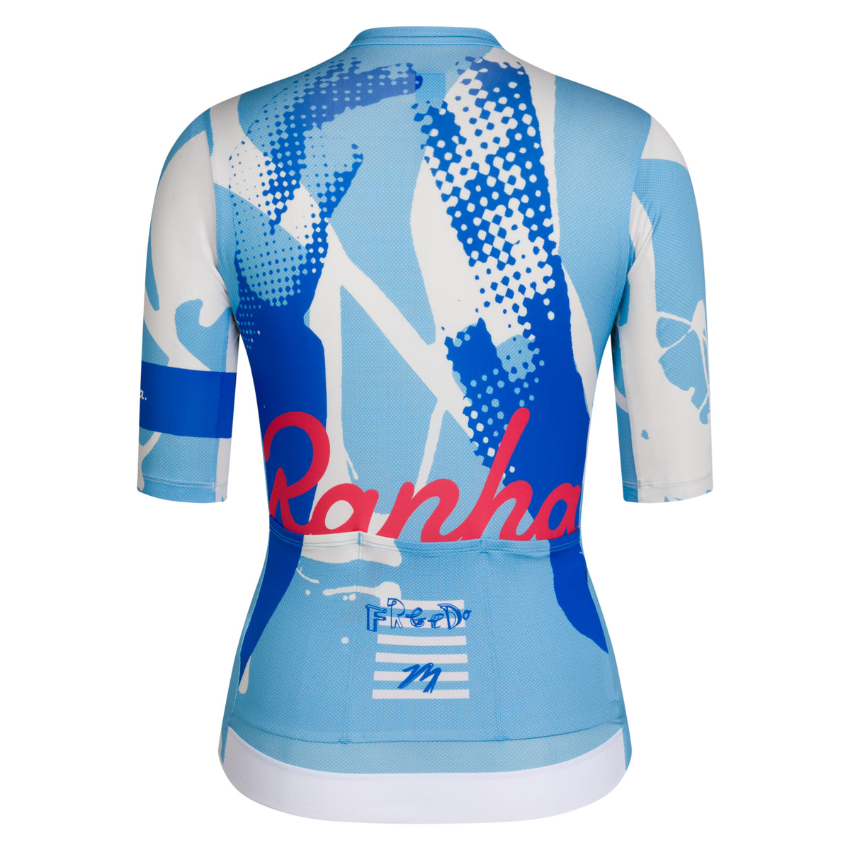 Rapha + David Carson Women's PT Rouleur Jersey - Cornflower/Cobalt