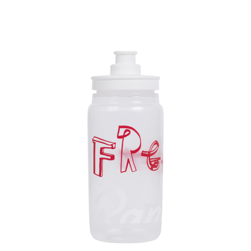 Rapha + David Carson Bidon - Transparent/Salsa Red