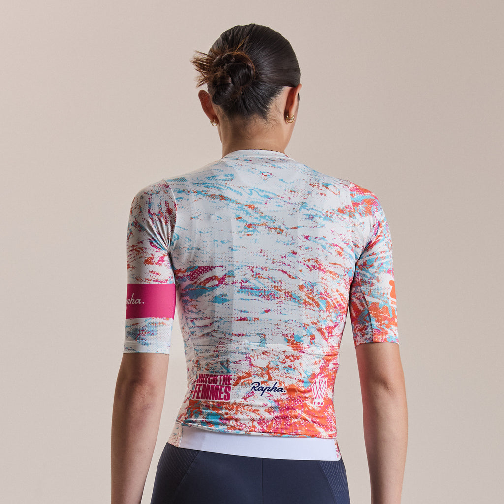 Rapha + Zwift W100 Women's Pro Team Rouleur Jersey - Multicolour