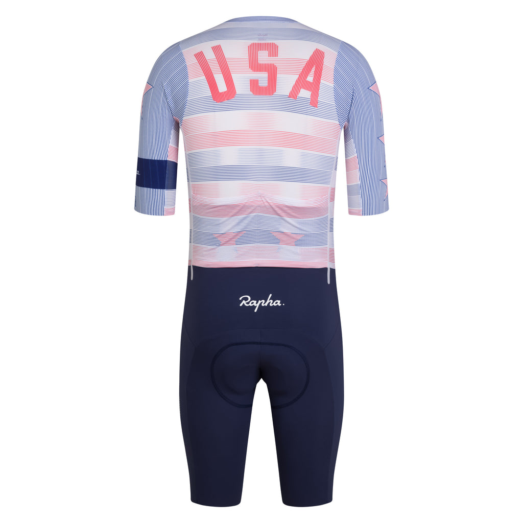USA National - Men's Pro Team Racesuit - Multicolour
