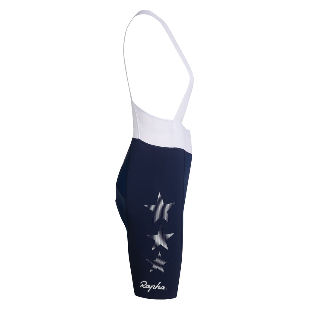 USA National - Women's Pro Team Bib Shorts III - Multicolour