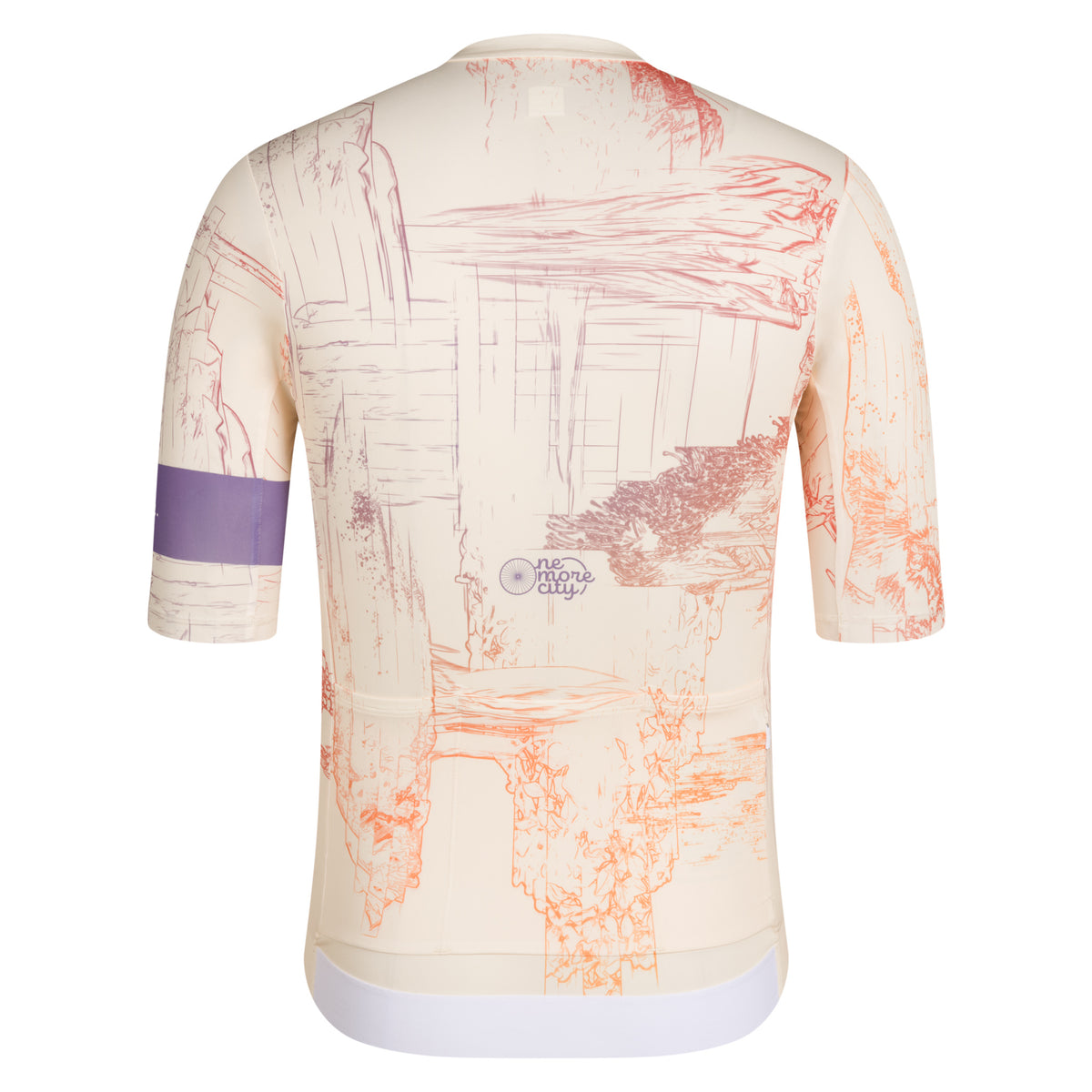 One More City Men's Rouleur Jersey - Multicolour