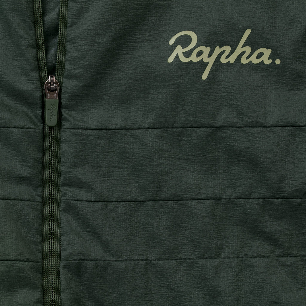 Men's Explore Lightweight Gilet - Deep Olive Green/Olive Green