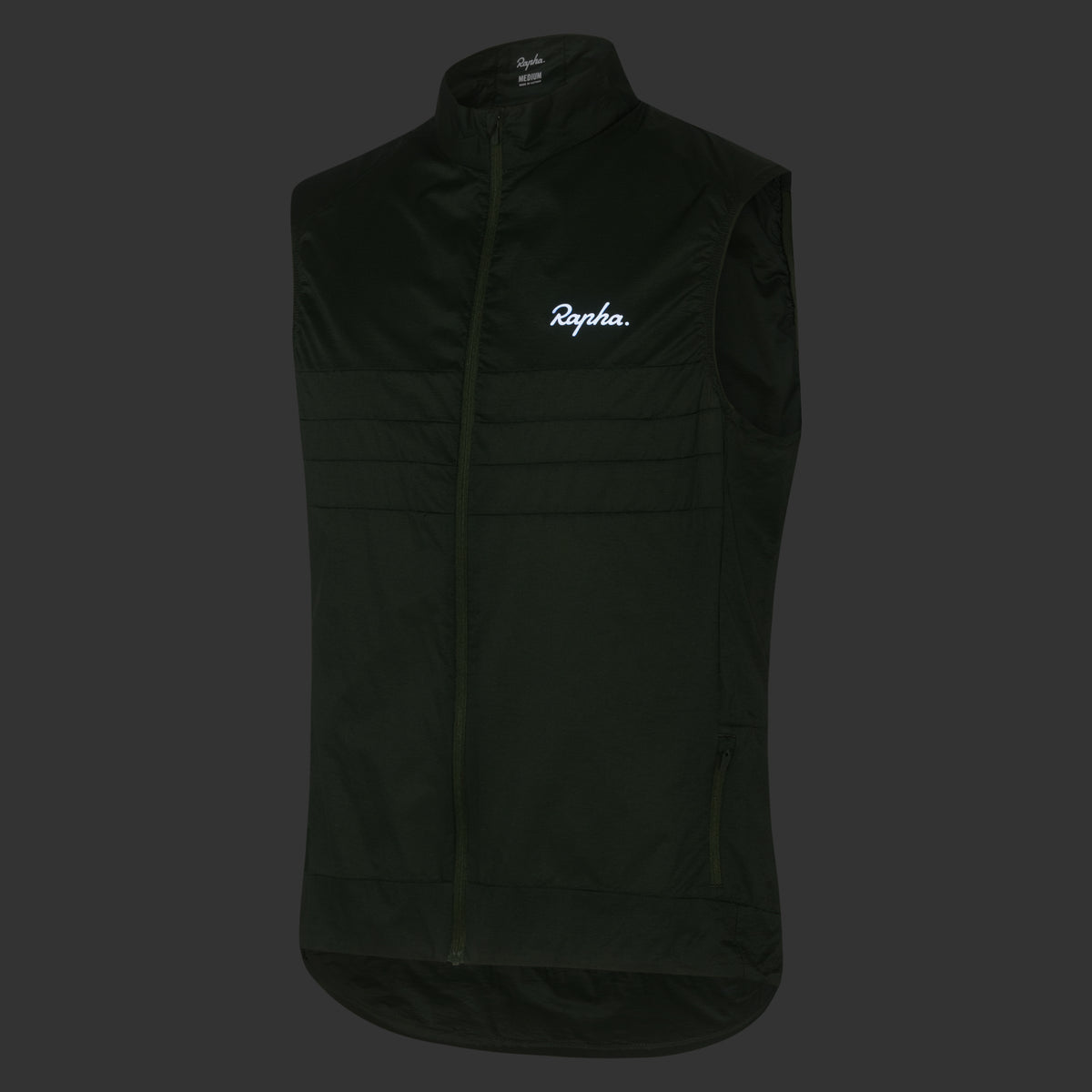Men's Explore Lightweight Gilet - Deep Olive Green/Olive Green