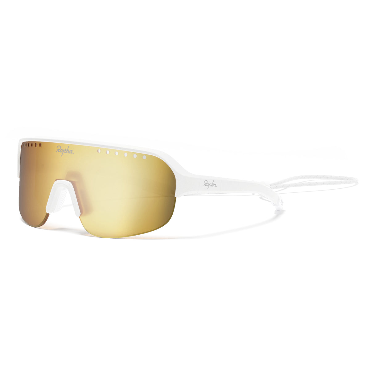 Rallar Glasses - White / Gold