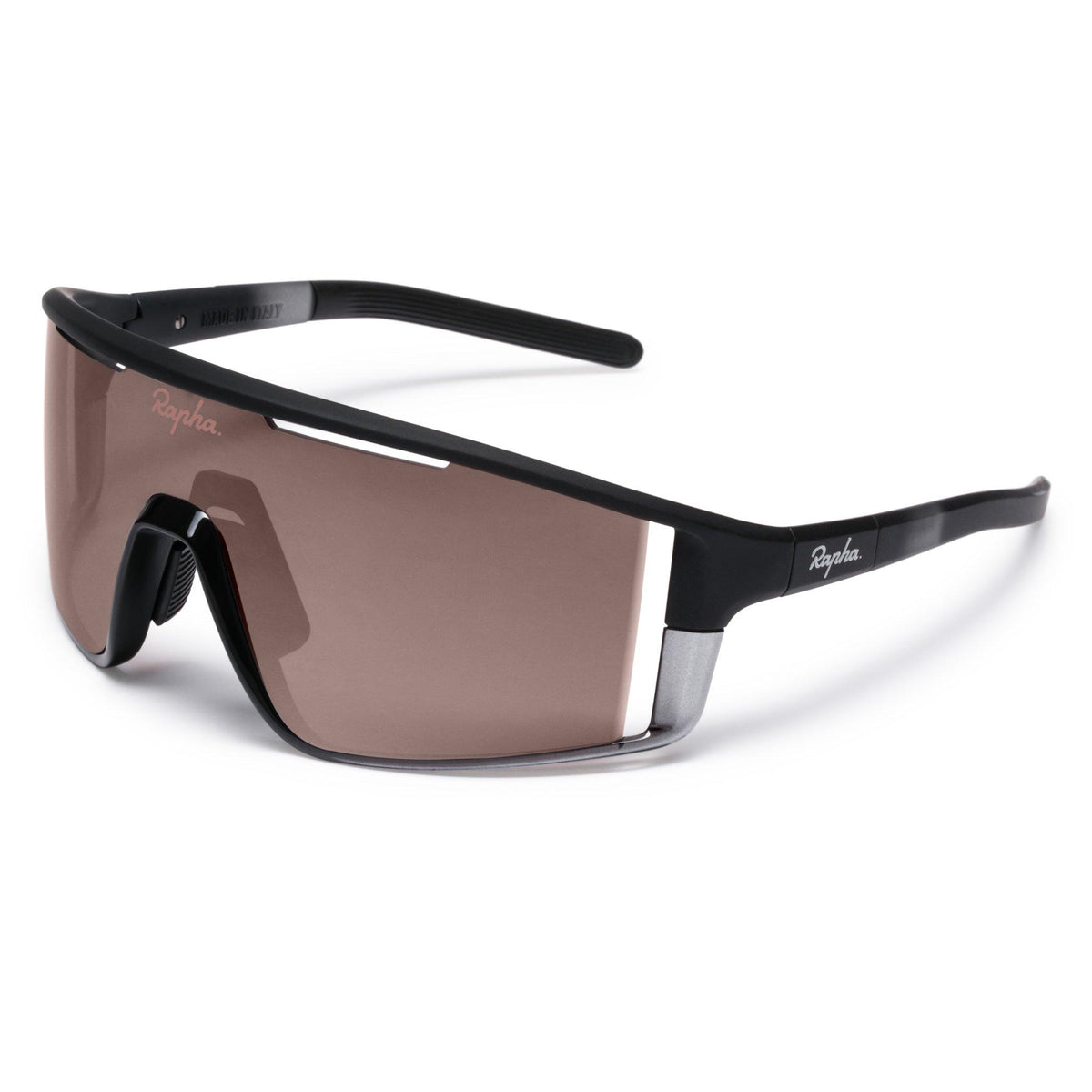 Sestri Glasses - Black/Black Mirror Lens