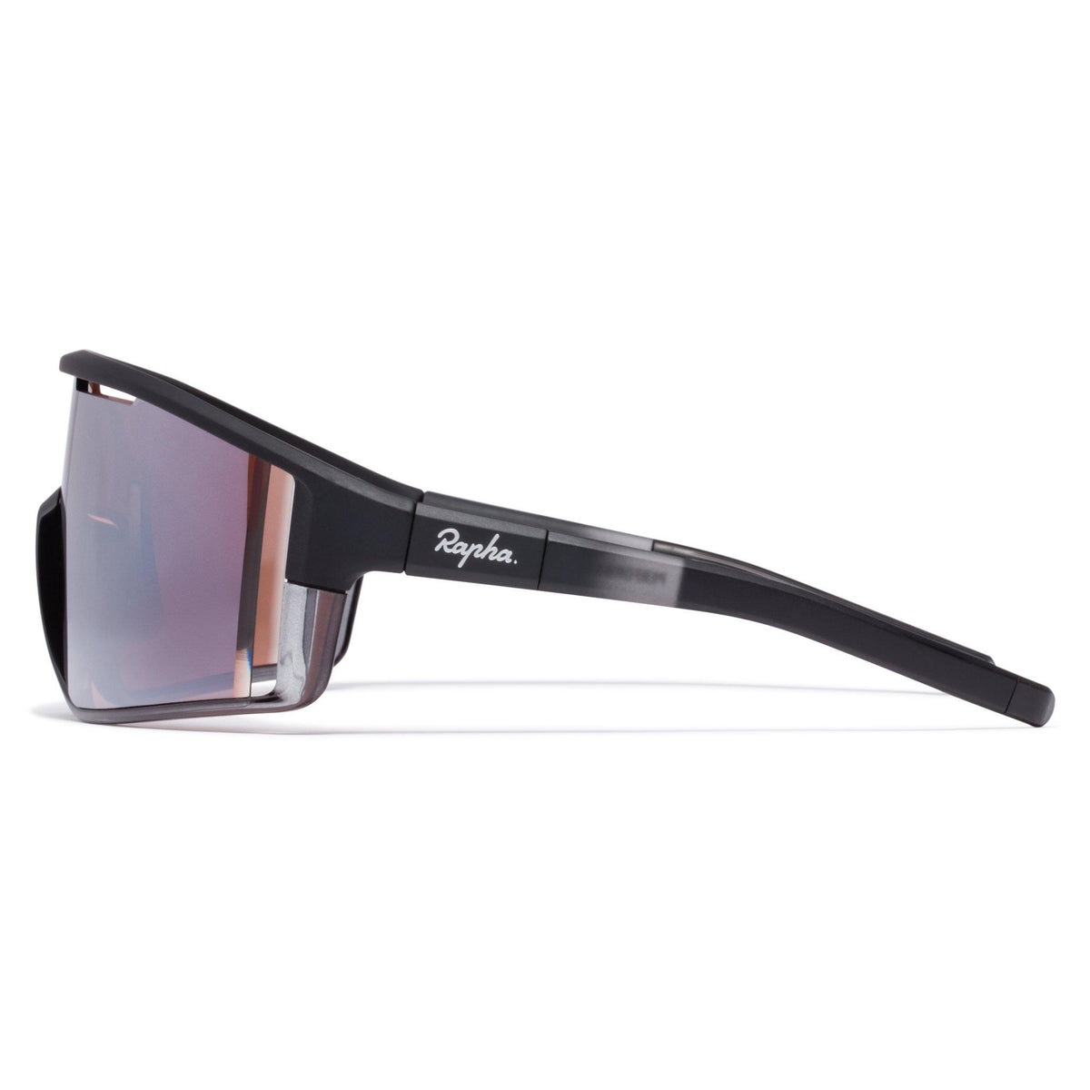 Sestri Glasses - Black/Black Mirror Lens
