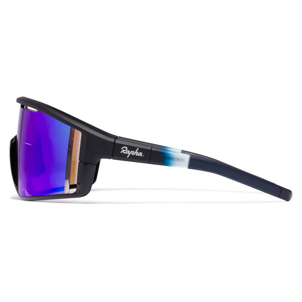 Sestri Glasses - Dark Navy/Purple Green Lens