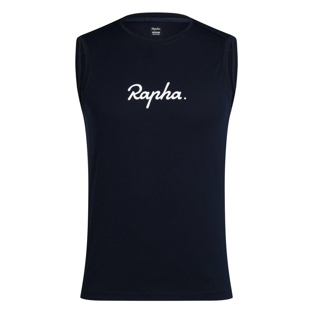Men's Indoor Training T-Shirt - Dark Navy/White