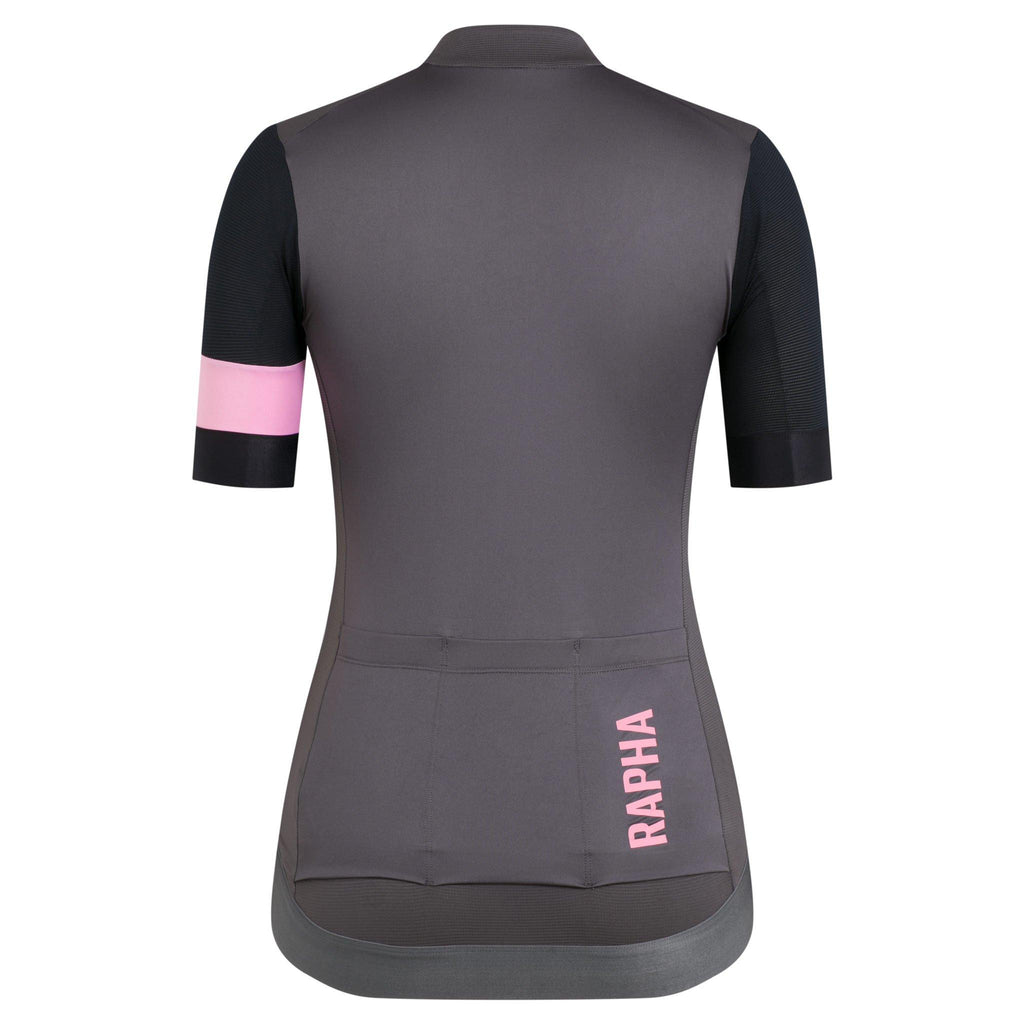 Women's Pro Team Training Jersey - Carbon Grey/Black