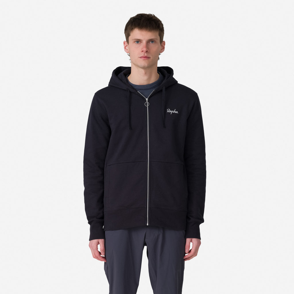 Men's Logo Hoodie - Black/White