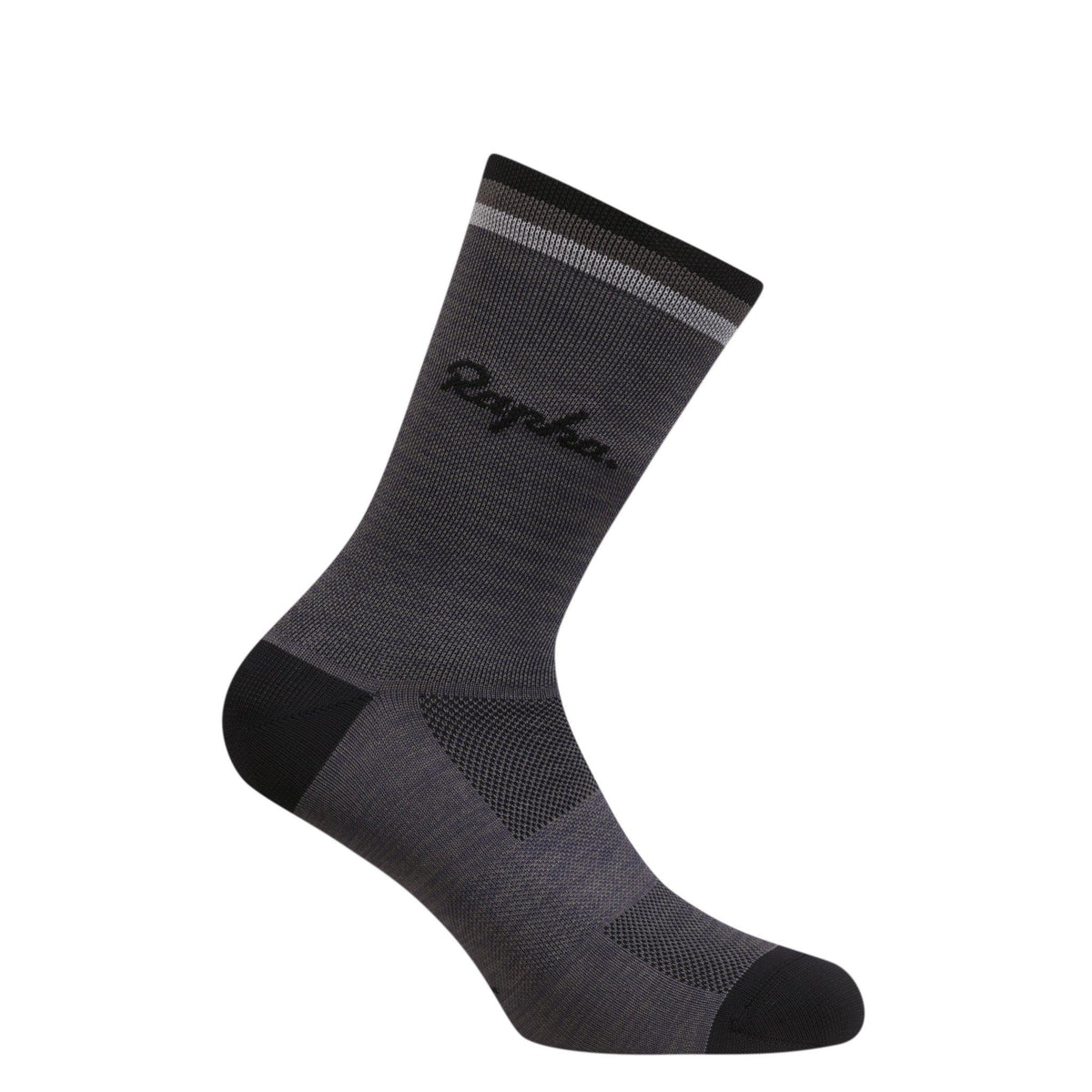 Logo Socks - Grey Marl/Black/Grey