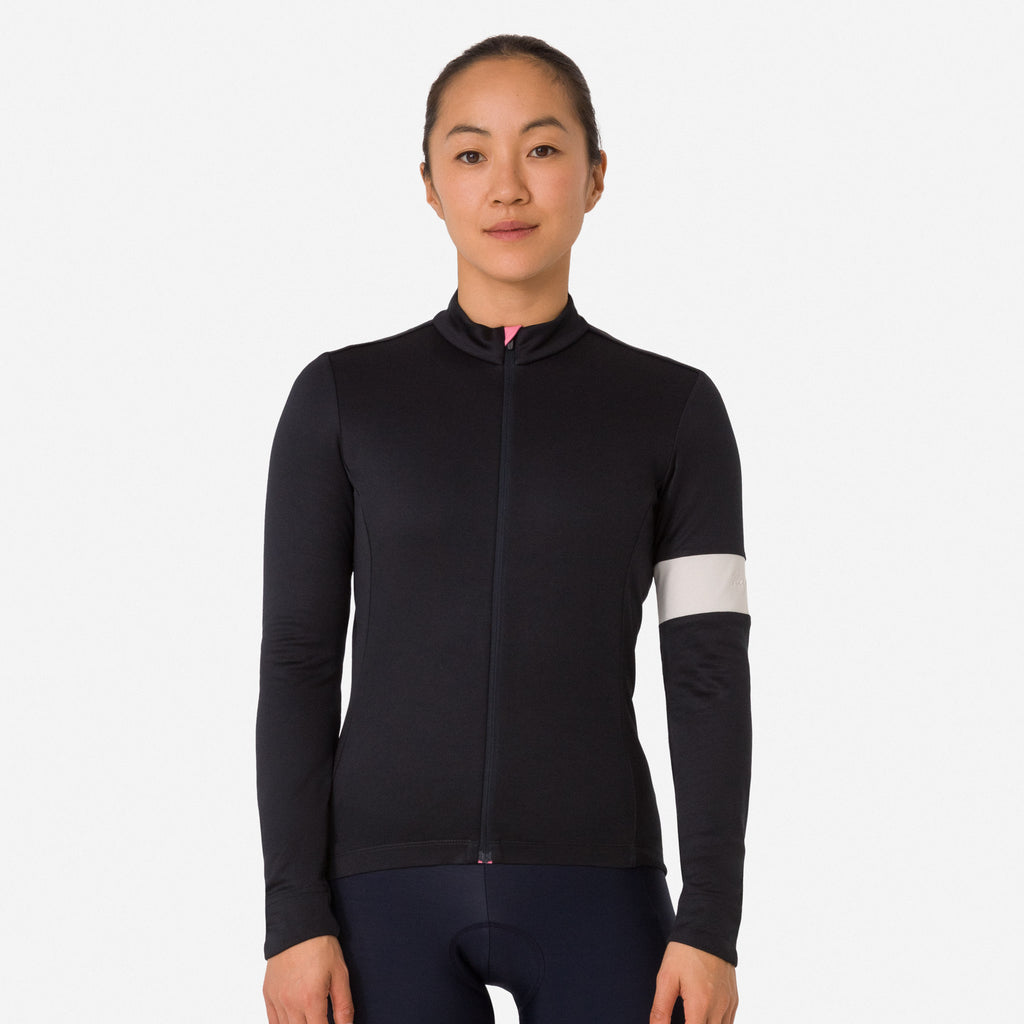 Women's Classic Long Sleeve Jersey - Black/White