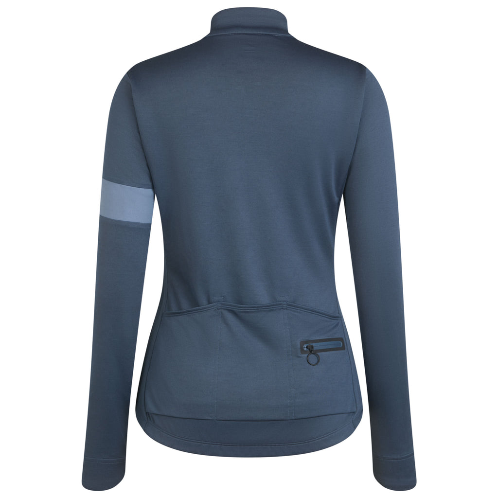 Women's Classic Long Sleeve Jersey - Blue/Grey Blue