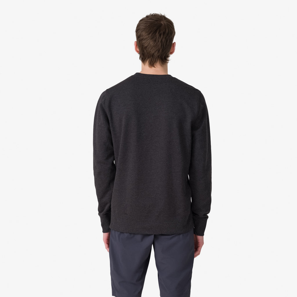 Men's Logo Sweatshirt - Charcoal Marl/Black