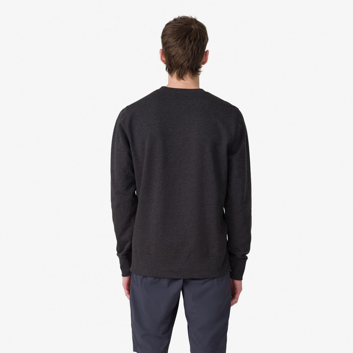 Men's Logo Sweatshirt - Charcoal Marl/Black