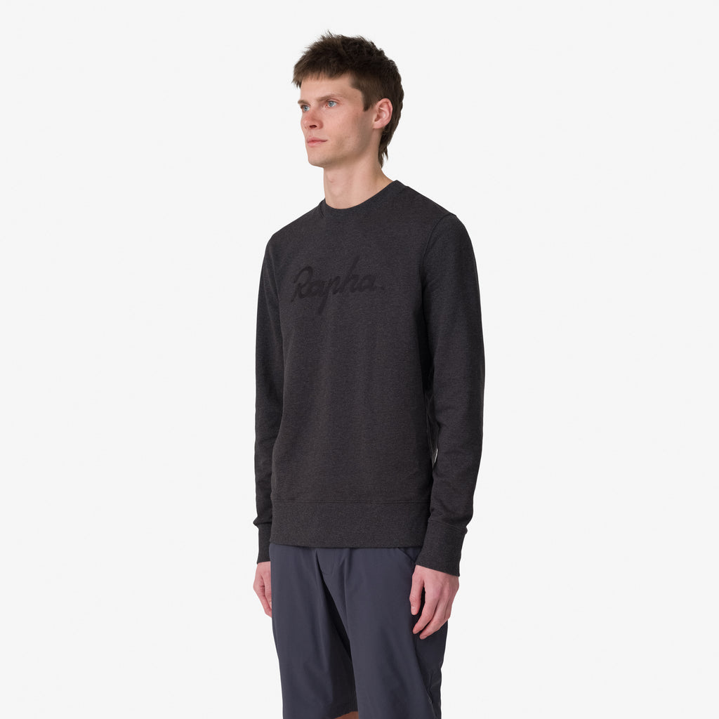 Men's Logo Sweatshirt - Charcoal Marl/Black