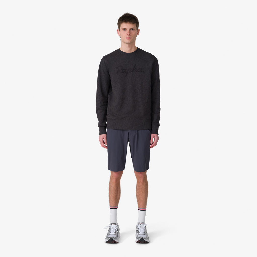 Men's Logo Sweatshirt - Charcoal Marl/Black